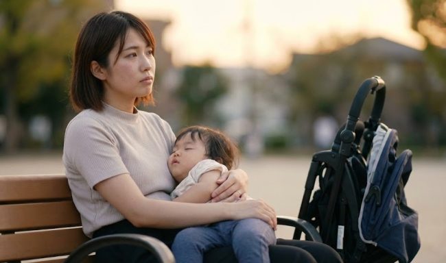 シングルマザーは母の強さと儚さで攻める