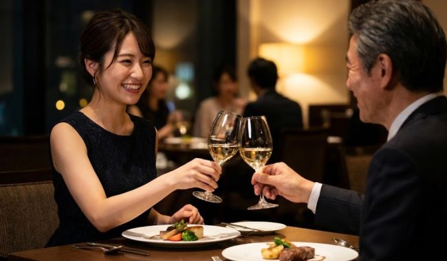 食事デートのみの平均金額と変動要因