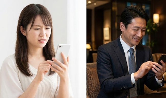 パパ活のLINEがうざいと感じる原因とおじさん構文