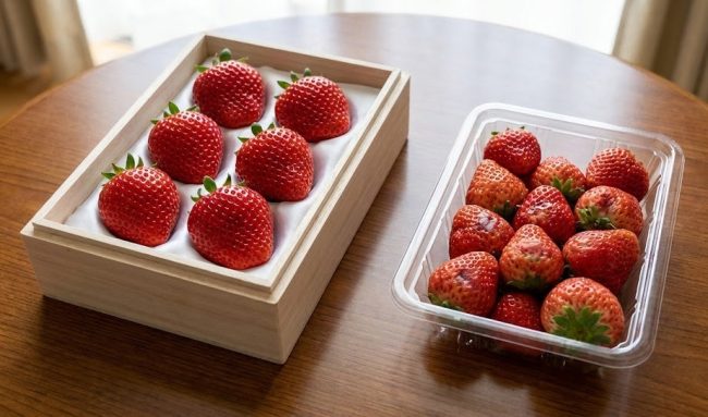 パパ活の大人の相場といちごの比較