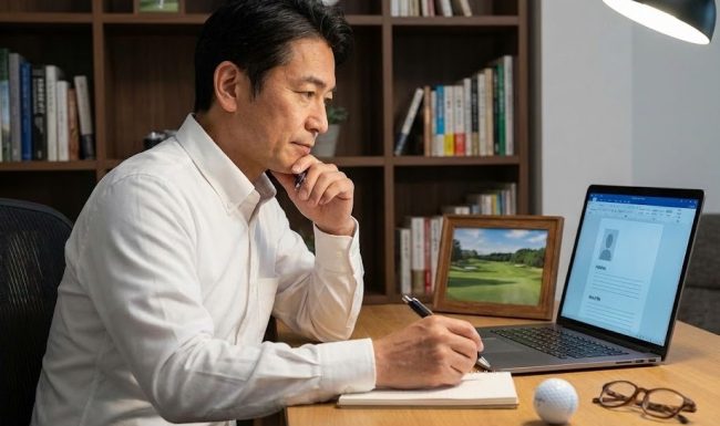 パパ活ゴルフ女子を募集する際のプロフィールの書き方