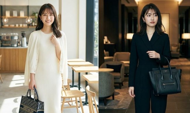 セリーヌとDiorのイメージの違いとは