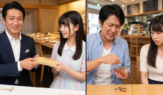 太パパと細パパのお手当に対する考え方の違い