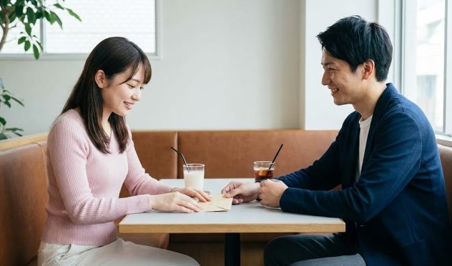 相手を安心させる渡すタイミングのコツ