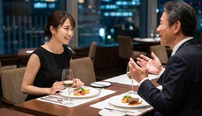 食事だけで満足する男性心理を理解して攻略