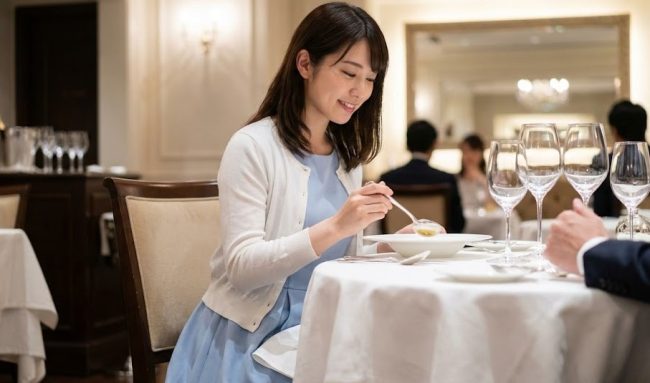 高級店で恥をかかないためのテーブルマナーの基本