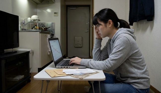 生活困窮や将来への不安といった切実な理由