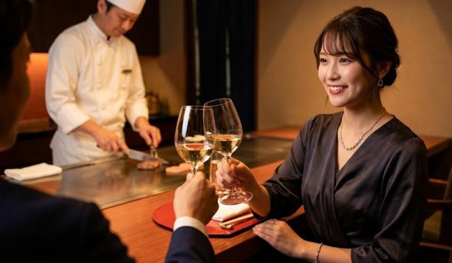 親密度を高める三宮の個室ディナーの名店