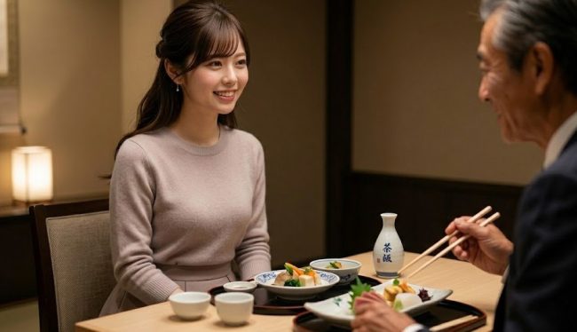 茶飯のみを希望する女性の割合と市場価値