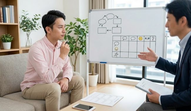 認知行動療法を活用したパパ活への依存を断つ対策