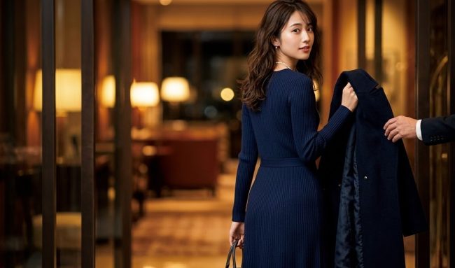 男性の視線を釘付けにするニットワンピースの選び方